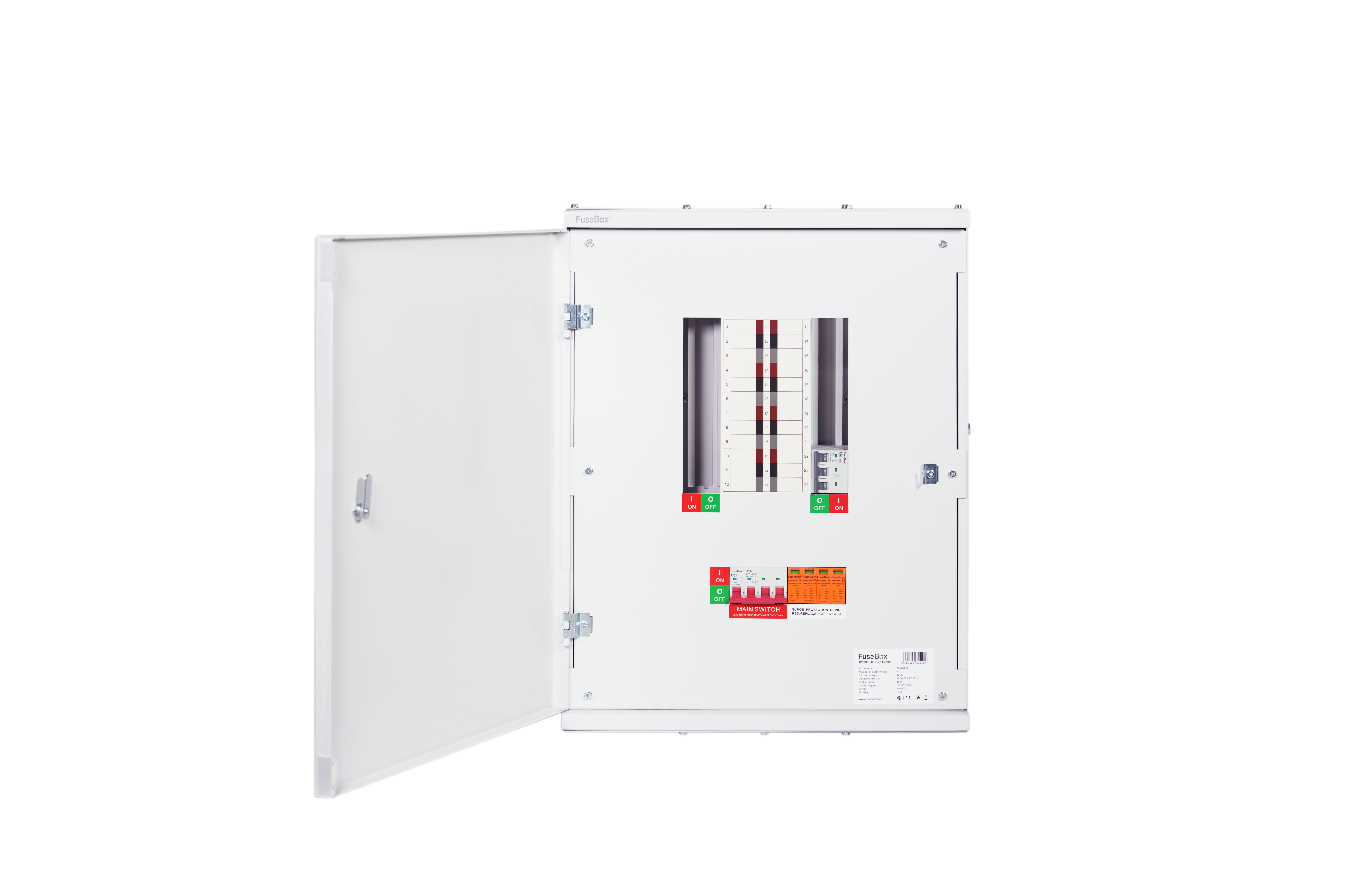 TPN DST BRD 7WAY 125A